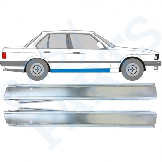 BMW 3 E30 1982-1994 4 DOOR FULL SILL REPAIR PANEL / SET