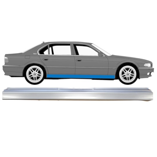 Sill repair panel