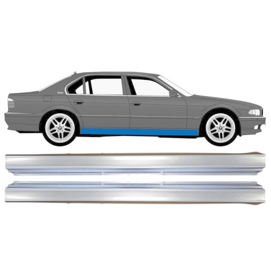 Sill repair panel for BMW 7 E38 1994-2001 / Left+Right / Set 14836