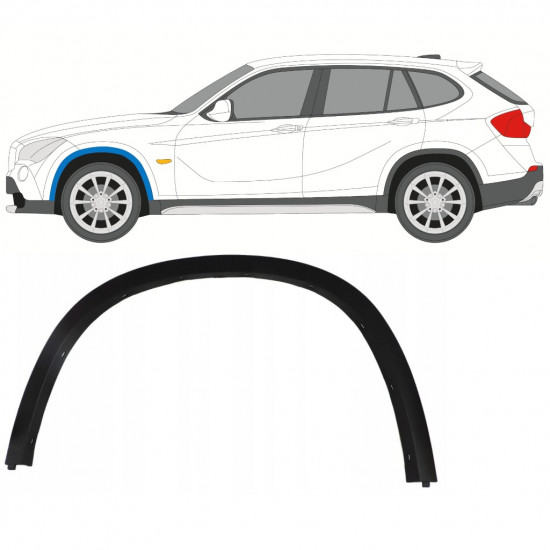 BMW X1 2009-2015 FRONT WHEEL ARCH COVER / LEFT