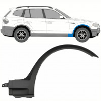 Front wing trim for BMW X3 2003-2010 / Right 8341