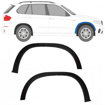 BMW X5 2006-2013 FRONT WHEEL ARCH COVER / SET