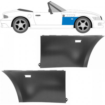 BMW Z3 1995-2003 COUPE ROADSTER FRONT WING / SET
