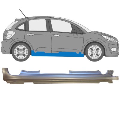 Full sill repair panel for Citroen C3 2009-2016 / Right 14635