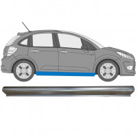 Sill repair panel for Citroen C3 2010-2016 / Left = Right (symmetrical) 6578