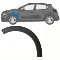 Front wing trim for Citroen C3 2016- / Left 8725