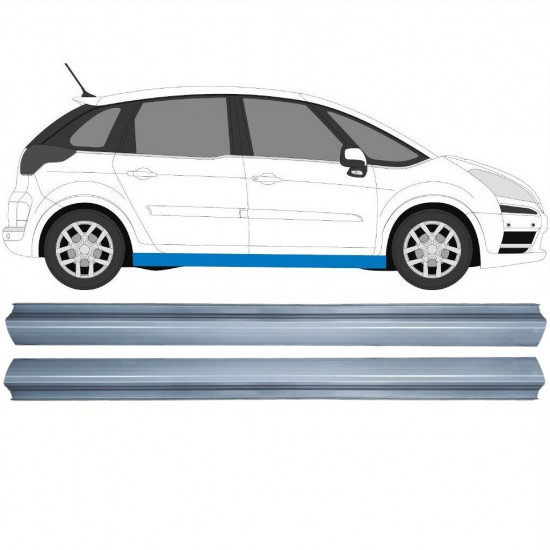 CITROEN C4 PICASSO 2006-2013 SILL REPAIR / RIGHT + LEFT / SET