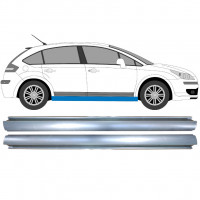 Sill repair panel for Citroen C4 2004-2011 / Left = Right (symmetrical) / Set 9520