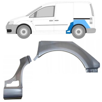 Repair panel set for Volkswagen Caddy 2004-2020 / Left / 15167