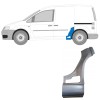 Rear wing repair panel