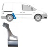 Rear wing repair panel