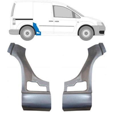 Rear wing repair panel for Volkswagen Caddy 2004-2020 / Left+Right / Set 15164