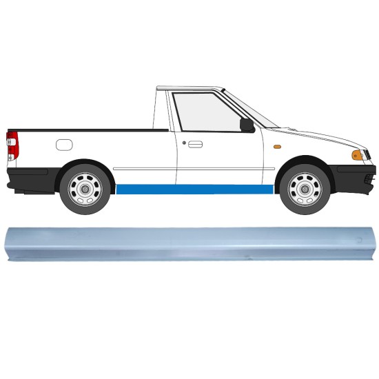 Sill repair panel
