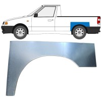 Rear wing repair panel for Volkswagen Caddy 1995-2004 / Left / PICKUP 16329