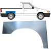 Rear wing repair panel