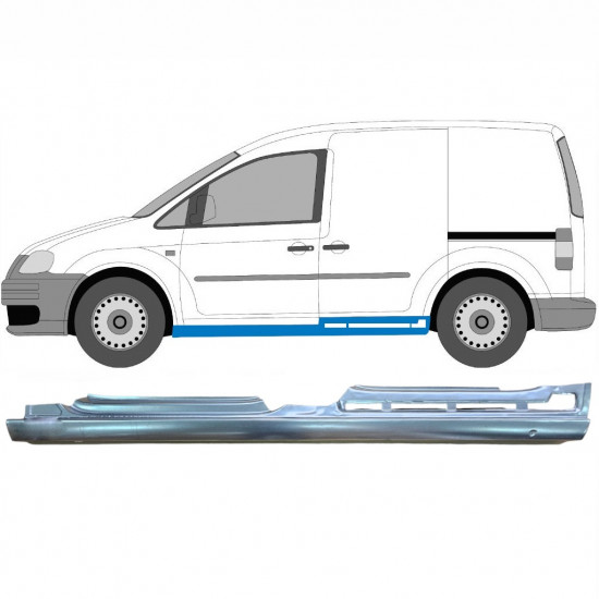  VW CADDY III 2004-2010 4 DOOR SILL REPAIR PANEL / LEFT