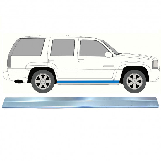 Sill repair panel for Cadillac Escalade 2001-2006 / Left = Right (symmetrical) 7244