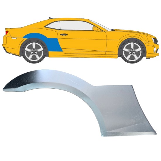 Rear wing repair panel for Chevrolet Camaro 2009-2015 / Right 16331
