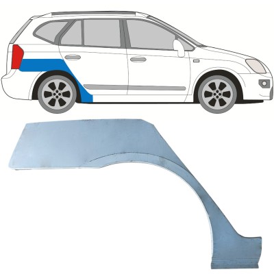Rear wing repair panel for Kia Carens 2006-2013 / Right 16815