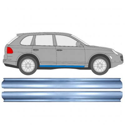 Sill repair panel for Porsche Cayenne 2002-2010 / Left = Right (symmetrical) / Set 10002