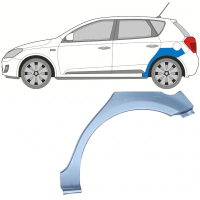 KIA CEED 2006-2012 REAR WHEEL ARCH / LEFT