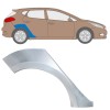 Rear wing repair panel
