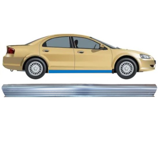 Lower sill repair panel