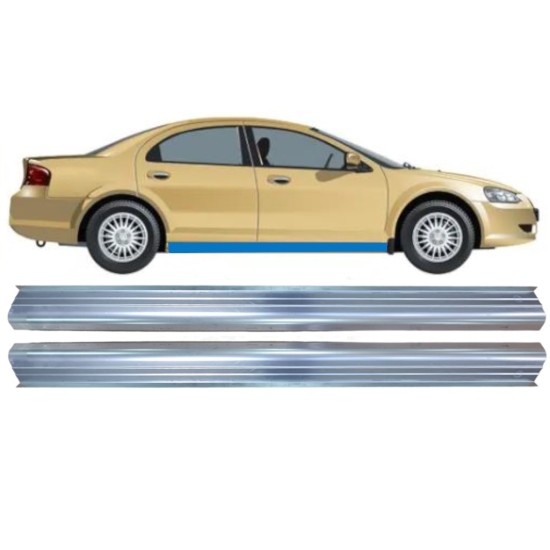 Lower sill repair panel for Chrysler Sebring 2000-2007 / Left+Right / Set 16108