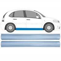 Lower sill repair panel for Citroen C3 2002-2010 / Left+Right / Set 16122