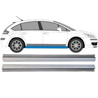 Lower sill repair panel for Citroen C4 2004-2011 / Left+Right / Set 16042