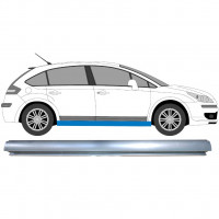 Sill repair panel for Citroen C4 2004-2011 / Left = Right (symmetrical) /  6446