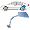 Rear wing repair panel
