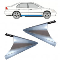 Sill repair panel for Honda Civic 2001-2005  / Left = Right (symmetrical) / Set 11746