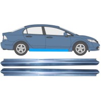Sill repair panel for Honda Civic 2005-2011 / Left+Right / SEDAN / Set 11008