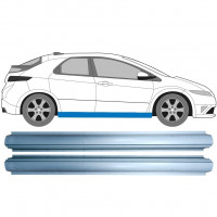Sill repair panel for Honda Civic 2005-2011 / Left+Right / Left = Right (symmetrical) / Set 12871