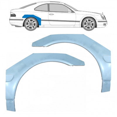 MERCEDES CLK 1997-2003 REAR WHEEL ARCH / SET