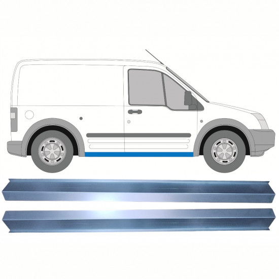 Sill repair panel for Ford Transit Connect 2003-2009 / SWB / Left = Right (symmetrical) / Set 10270