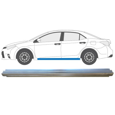 Sill repair panel for Toyota Corolla 2013-2019 / Left 14890