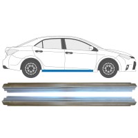 Sill repair panel for Toyota Corolla 2013-2019 / Left+Right / Set 14891