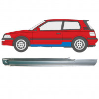 Sill repair panel for Toyota Corolla 1987-1992 / Left 7050