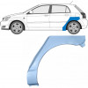Rear wing repair panel