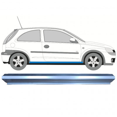 Sill repair panel for Opel Corsa 2000-2010 / Left = Right (symmetrical) /  7277