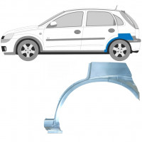 Rear wing repair panel for Opel Corsa C 2000-2010 / Left 6886