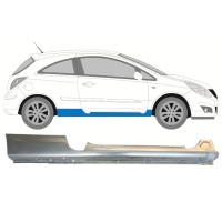 Full sill repair panel for Opel Corsa D 2006-2015 / Right / HATCHBACK 14572