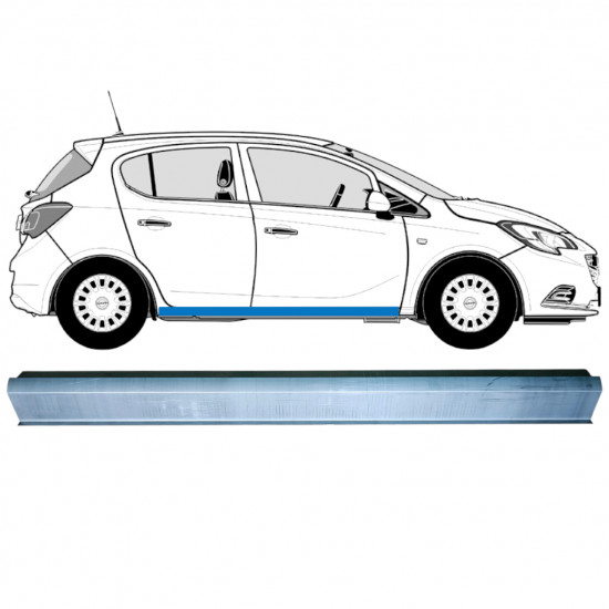 Sill repair panel