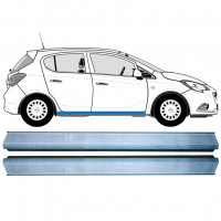 Sill repair panel for Opel Corsa E 2014-2019 / Left+Right / Set 12883
