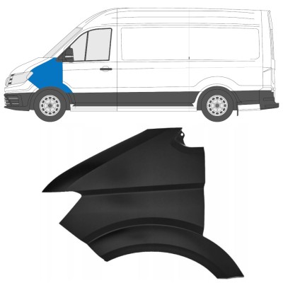 Front wing for Volkswagen Crafter 2017- / Left 15567