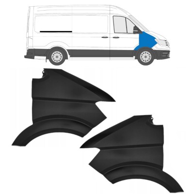 Front wing for Volkswagen Crafter 2017- / Left+Right / Set 15568