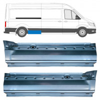 Rear wing repair panel for Volkswagen Crafter / MAN THE 2017- / LWB / Set 11600