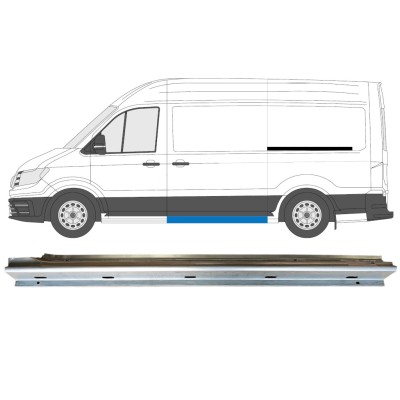 Sliding door sill repair panel for Volkswagen Crafter 2017- / Left 15059